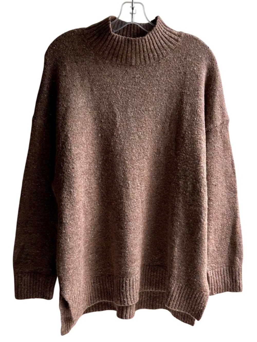 Well Worn Mock Loose Fit Turtle Neck Sweater XL